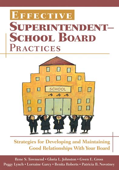 Effective Superintendent-School Board Practices - Book Cover