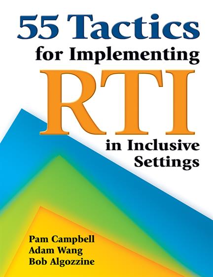 55 Tactics for Implementing RTI in Inclusive Settings - Book Cover