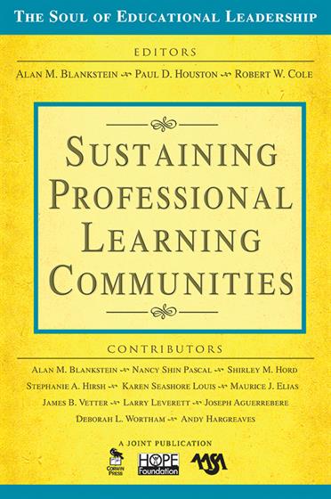 Sustaining Professional Learning Communities - Book Cover