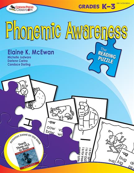 The Reading Puzzle: Phonemic Awareness, Grades K-3 - Book Cover