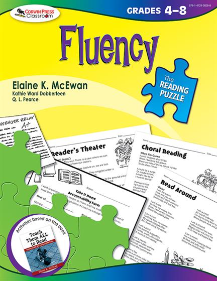 The Reading Puzzle: Fluency, Grades 4-8 - Book Cover