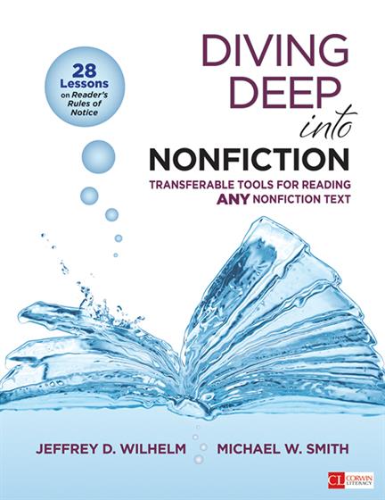 Diving Deep Into Nonfiction, Grades 6-12 - Book Cover