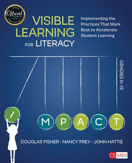 Visible Learning for Literacy, Grades K-12 - Book Cover