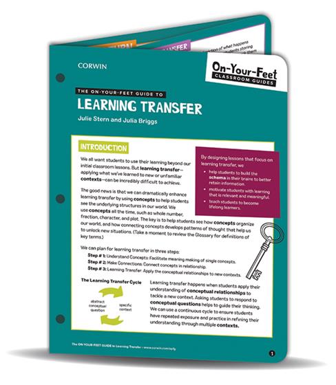 The On-Your-Feet Guide to Learning Transfer - Book Cover