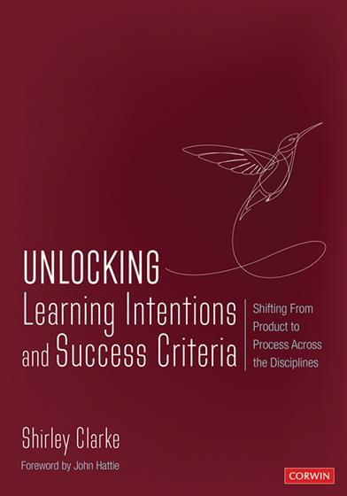 Unlocking: Learning Intentions - Book Cover