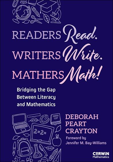 Readers Read. Writers Write. Mathers Math! - Book Cover