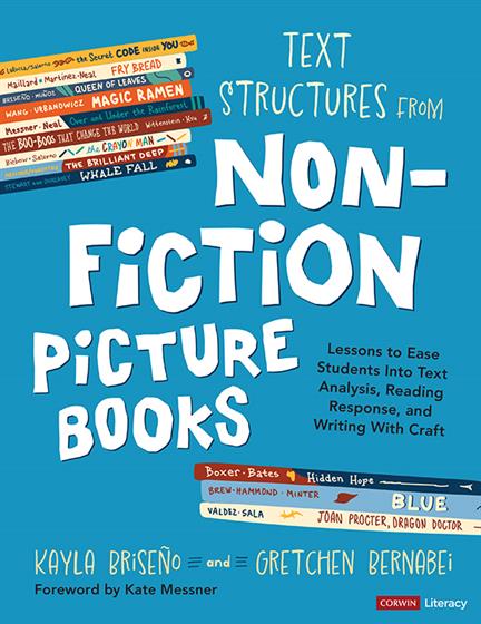 Text Structures From Nonfiction Picture Books - Book Cover