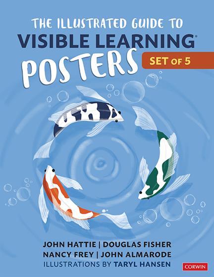 The Illustrated Guide to Visible Learning Posters (5-pack) - Book Cover