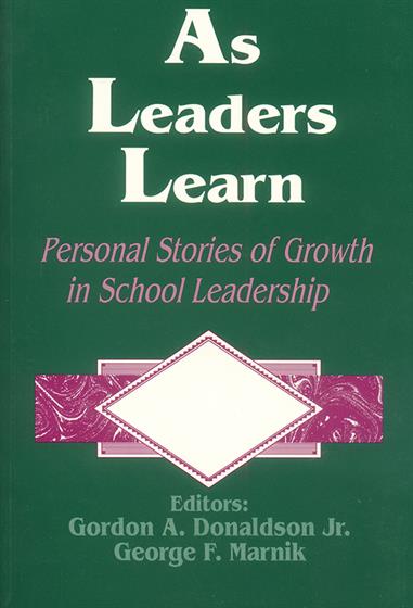 As Leaders Learn - Book Cover