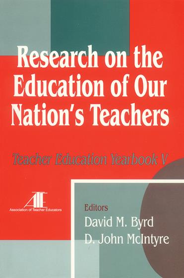 Research on the Education of Our Nation's Teachers - Book Cover