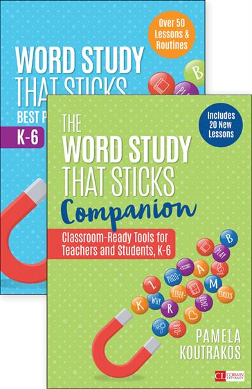 BUNDLE: Koutrakos: Word Study That Sticks + Koutrakos: The Word Study That Sticks Companion - Book Cover
