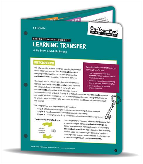 The On-Your-Feet Guide to Learning Transfer - Book Cover