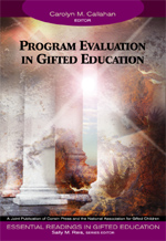 Program Evaluation in Gifted Education - Book Cover