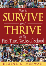 How to Survive and Thrive in the First Three Weeks of School - Book Cover