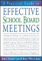 A Practical Guide to Effective School Board Meetings - Book Cover