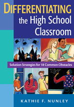 Differentiating the High School Classroom - Book Cover