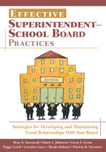 Effective Superintendent-School Board Practices - Book Cover
