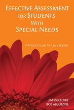 Effective Assessment for Students With Special Needs - Book Cover