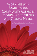 Working With Families and Community Agencies to Support Students With Special Needs - Book Cover