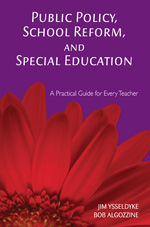 Public Policy, School Reform, and Special Education - Book Cover