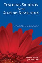 Teaching Students With Sensory Disabilities - Book Cover
