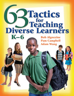 63 Tactics for Teaching Diverse Learners, K-6 - Book Cover