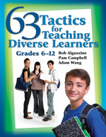 63 Tactics for Teaching Diverse Learners, Grades 6-12 - Book Cover