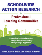 Schoolwide Action Research for Professional Learning Communities - Book Cover