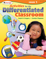 Activities for the Differentiated Classroom: Grade One - Book Cover