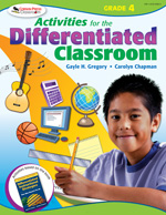 Activities for the Differentiated Classroom: Grade Four - Book Cover