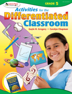 Activities for the Differentiated Classroom: Grade Five - Book Cover