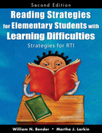 Reading Strategies for Elementary Students With Learning Difficulties - Book Cover