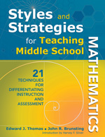 Styles and Strategies for Teaching Middle School Mathematics - Book Cover