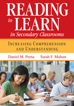 Reading to Learn in Secondary Classrooms - Book Cover