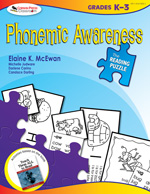 The Reading Puzzle: Phonemic Awareness, Grades K-3 - Book Cover