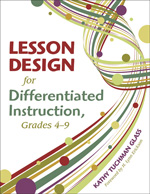 Lesson Design for Differentiated Instruction, Grades 4-9 - Book Cover