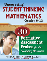 Uncovering Student Thinking in Mathematics, Grades 6-12 - Book Cover