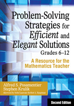 Problem-Solving Strategies for Efficient and Elegant Solutions, Grades 6-12 - Book Cover