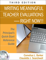 Writing Meaningful Teacher Evaluations-Right Now!! - Book Cover