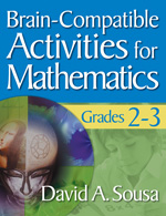 Brain-Compatible Activities for Mathematics, Grades 2-3 - Book Cover