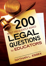 The 200 Most Frequently Asked Legal Questions for Educators - Book Cover
