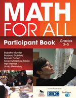 Math for All Participant Book (3–5) - Book Cover