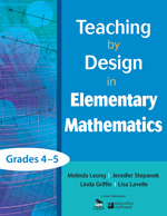 Teaching by Design in Elementary Mathematics, Grades 4–5 - Book Cover