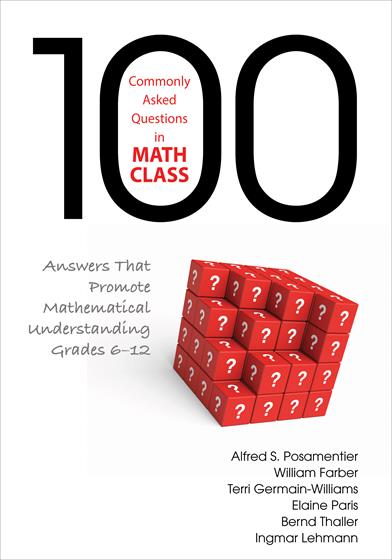 100 Commonly Asked Questions in Math Class - Book Cover