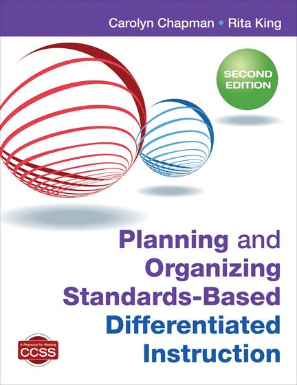 Planning and Organizing Standards-Based Differentiated Instruction - Book Cover