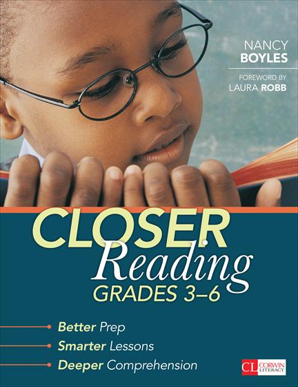Closer Reading, Grades 3-6 - Book Cover