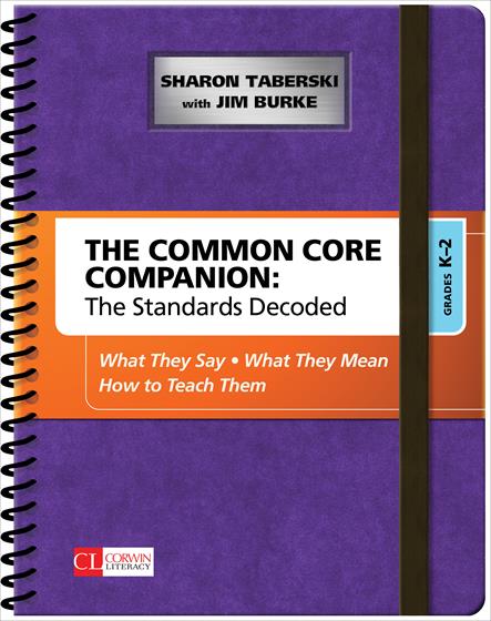The Common Core Companion: The Standards Decoded, Grades K-2 - Book Cover