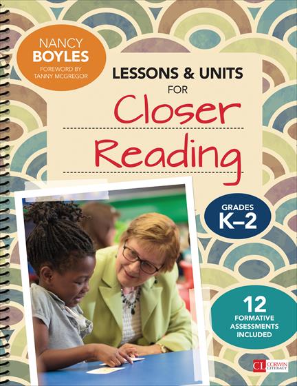 Lessons and Units for Closer Reading, Grades K-2 - Book Cover
