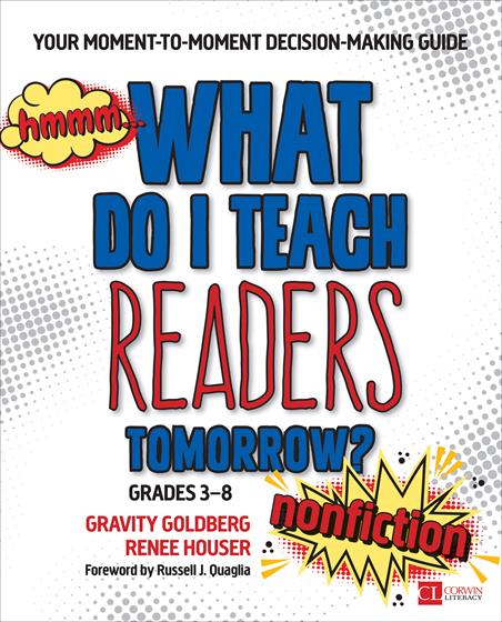 What Do I Teach Readers Tomorrow? Nonfiction, Grades 3-8 - Book Cover