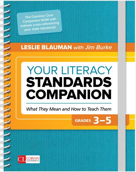 Your Literacy Standards Companion, Grades 3-5 - Book Cover